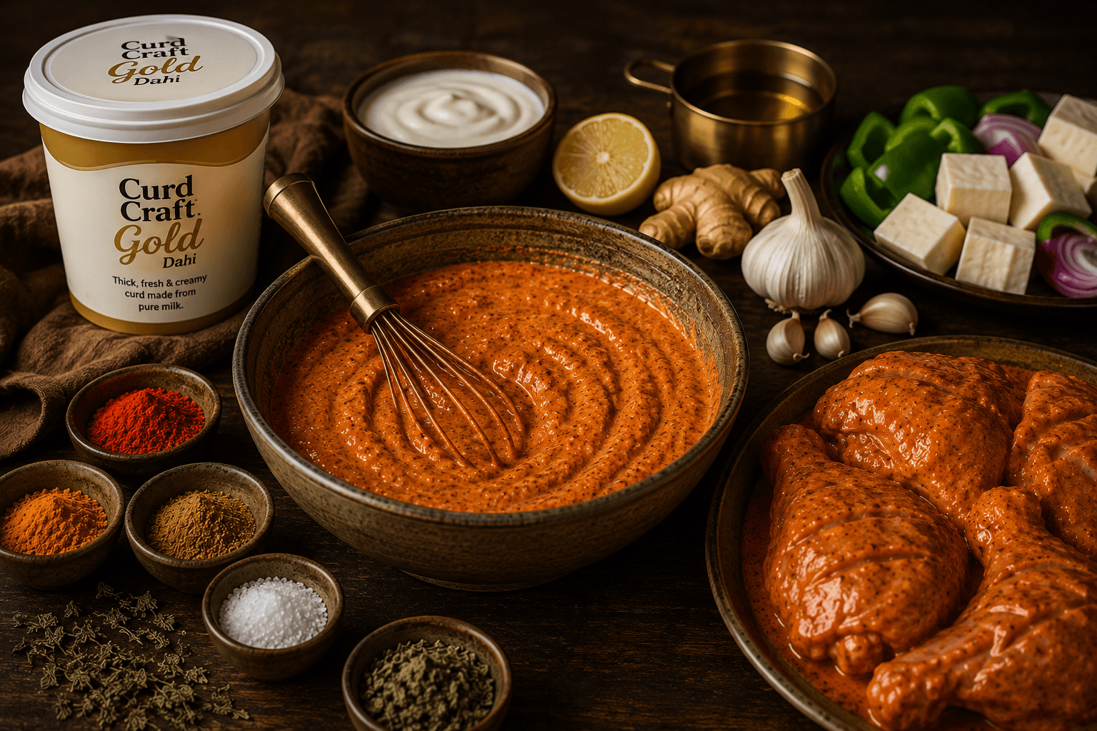 Tandoori Curd Marinade